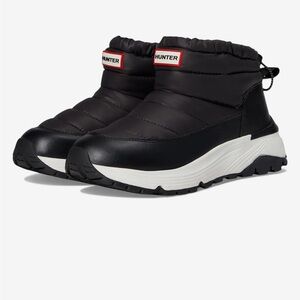 PRICE FIRM • Hunter Water Resistant Anne Snow Boots • Black •Size 7